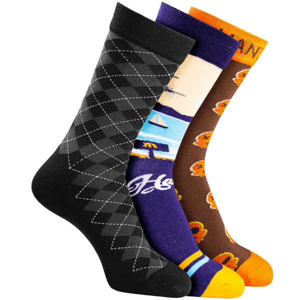 The Luxe Line Designer Edition Regular Length Socks