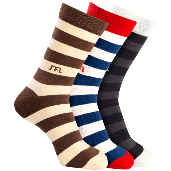 Spry Striped Designer Edition Regular Length Socks
