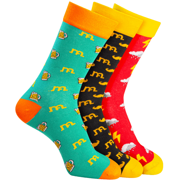 The Vibe Tribe Collection Designer Edition Regular Length Socks
