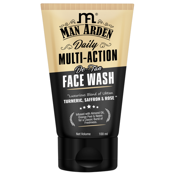Daily Multi-Action De-Tan Ubtan Face Wash, 100ml