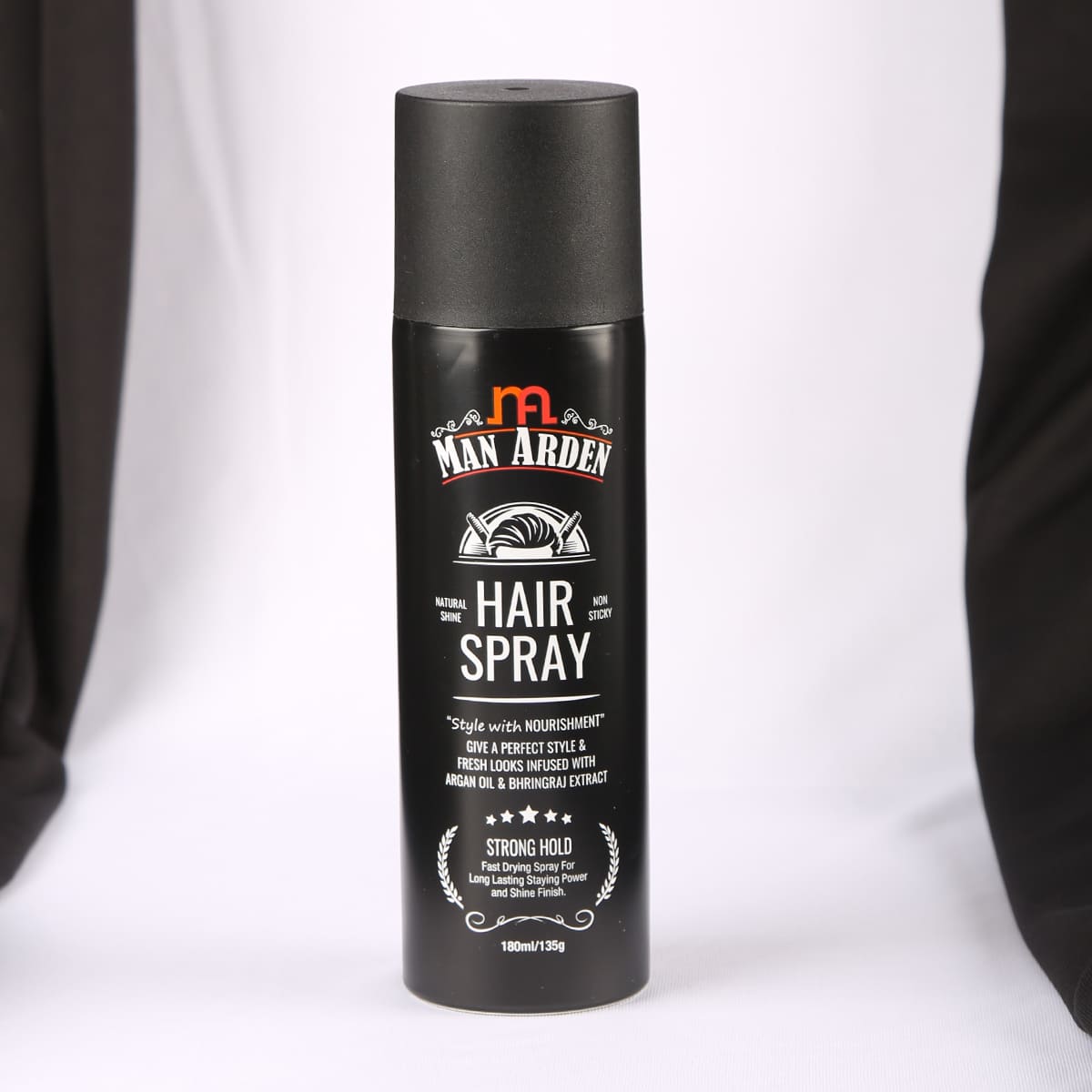 Men's Hair Spray Strong Hold Shine Man Arden – Manarden