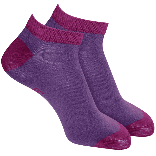 Placid Magenta Edition Designer Ankle Length Socks