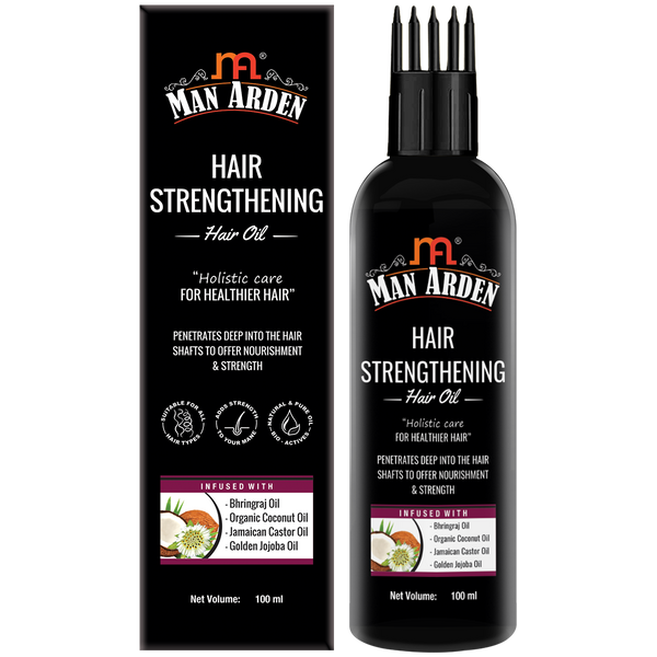 Hair Strengthening Hair Oil With Comb Applicator, 100ml