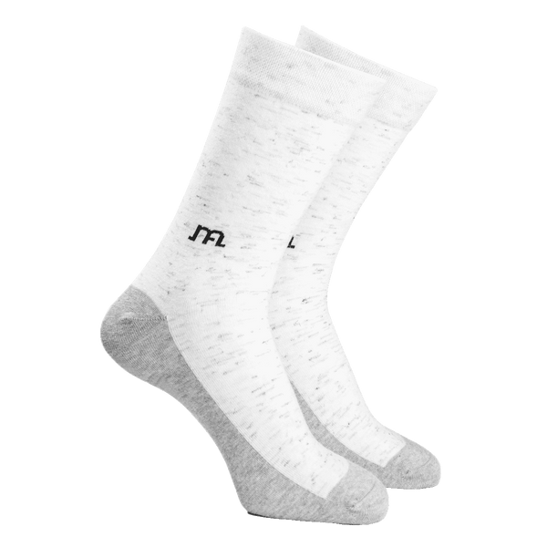 Elegant White Edition Designer Socks