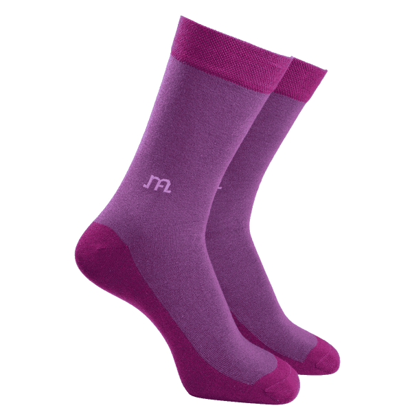 Placid Magenta Edition Designer Socks