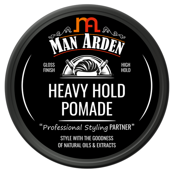 Heavy Hold Pomade, Gloss Finish, High Hold 50gm