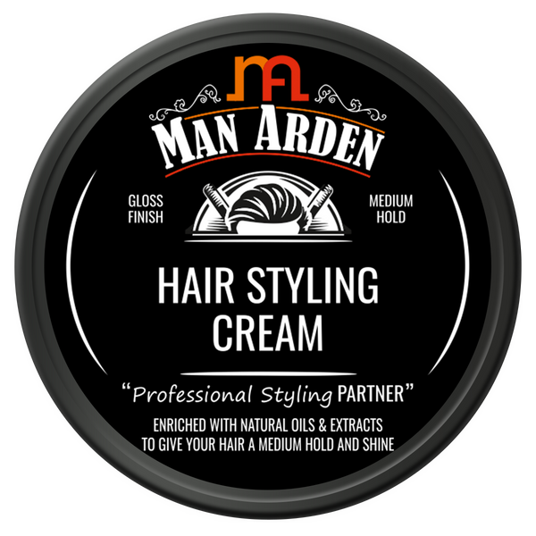 Hair Styling Cream, Gloss Finish, Medium Hold, 50 gm