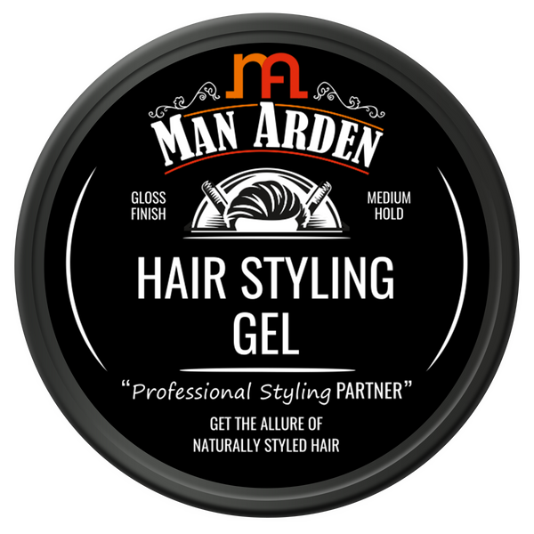 Hair Styling Gel, Gloss Finish, Medium Hold, 50 gm