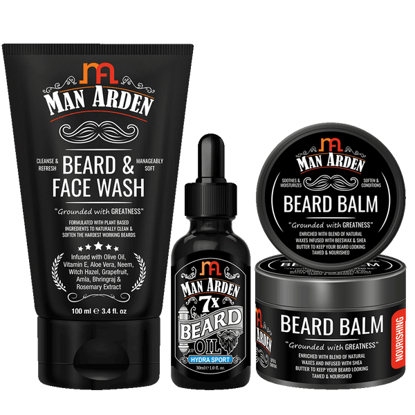 Beard And Face Grooming Combo