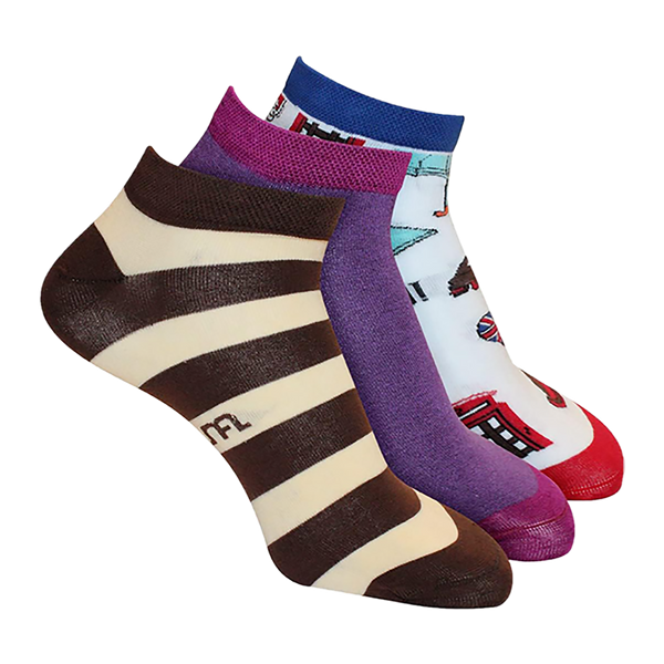 The Dazz Club Designer Edition Ankle Length Socks