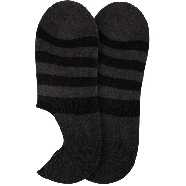 The Pitch-Black Edition Designer No Show Loafer Socks