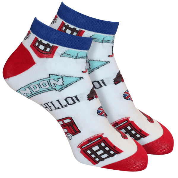 The London Edition Designer Ankle Length Socks