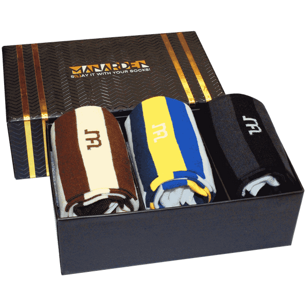 Spry Striped Socks Collection, Regular Length