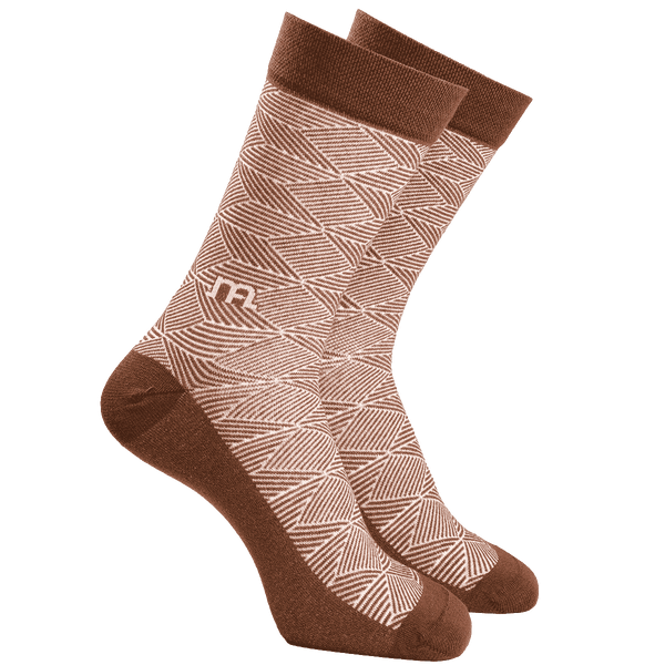 The Brown Bronze Edition Designer Socks