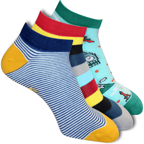 The Happy Hub Designer Edition Ankle Length Socks