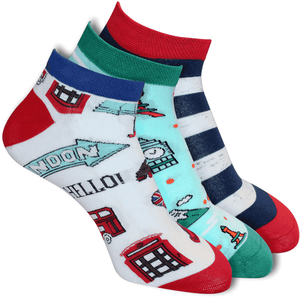 The Deep Dice Designer Edition Ankle Length Socks