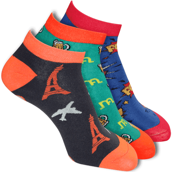The Hike Hoe Designer Edition Ankle Length Socks