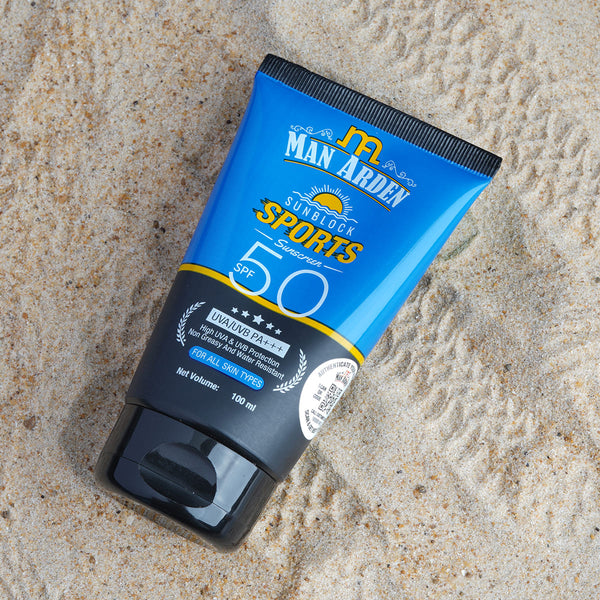Sunblock Sports Sunscreen SPF 50 UVA/UVB PA+++, 100ml