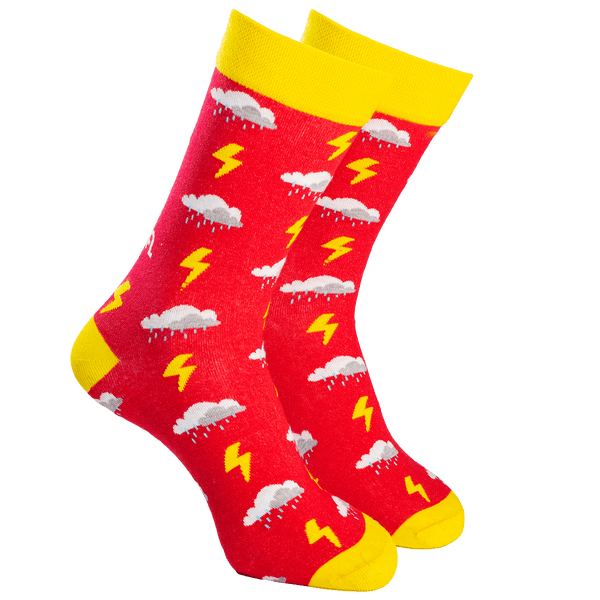 The Ripple Red Edition Designer Socks